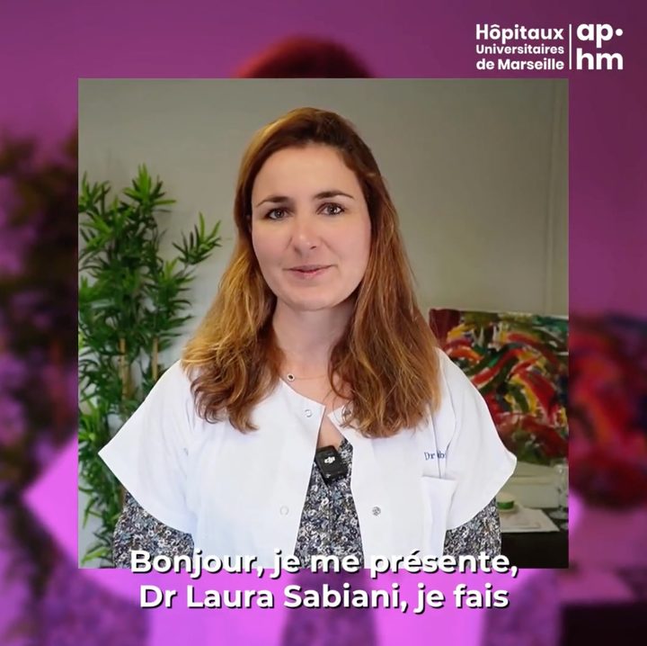 Dr Laura Sabiani introduces herself on video